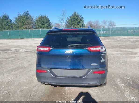 1C4PJLLB4JD524255 2018 JEEP CHEROKEE Blue 