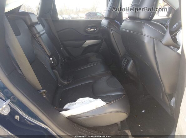 1C4PJLLB4JD524255 2018 JEEP CHEROKEE Blue Вид наклейки з VIN-кодом