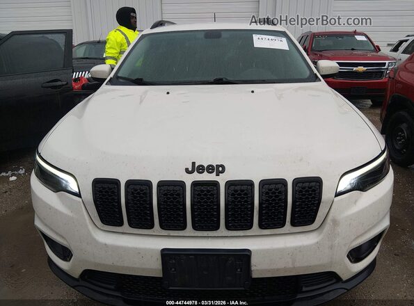 1C4PJLLB4KD392714 2019 JEEP CHEROKEE Белый Вид щитка приборов