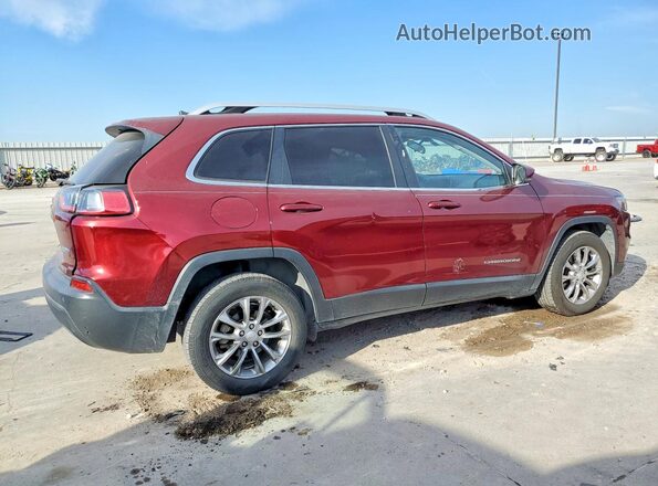 1C4PJLLB5KD301546 2019 JEEP CHEROKEE Burgundy 