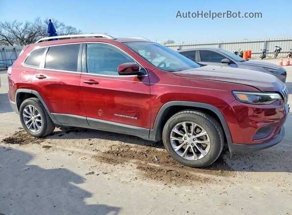 1C4PJLLB5KD301546 2019 JEEP CHEROKEE Burgundy 