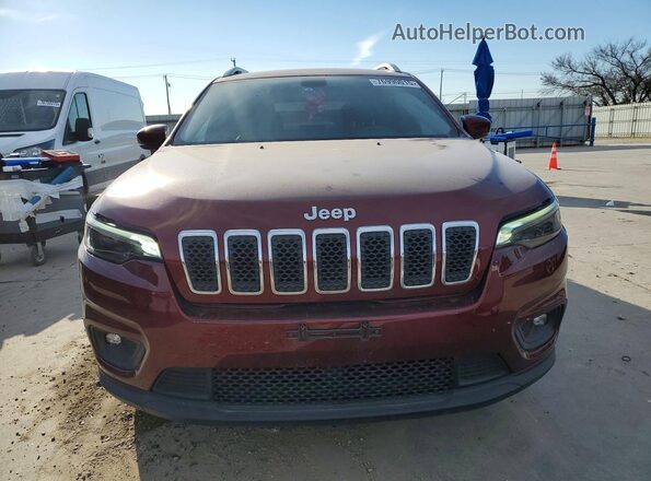 1C4PJLLB5KD301546 2019 JEEP CHEROKEE Burgundy 