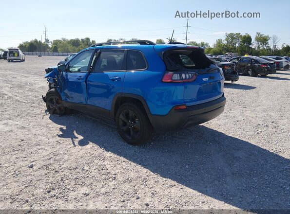 1C4PJLLB6MD112570 2021 JEEP CHEROKEE Синий Задняя левая четверть