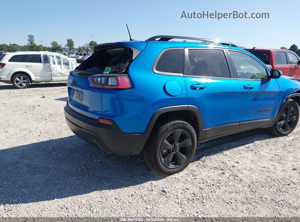 1C4PJLLB6MD112570 2021 JEEP CHEROKEE Синий Задняя правая четверть