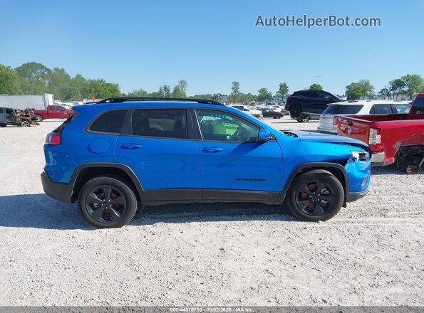 1C4PJLLB6MD112570 2021 JEEP CHEROKEE Синий Панорамный вид салона 360°
