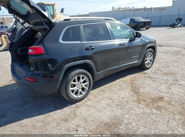 1C4PJLLB7JD503433 2018 JEEP CHEROKEE Black Tył prawy