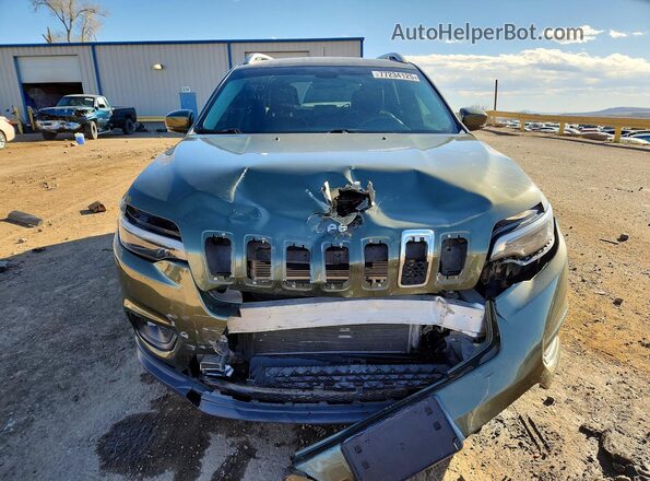 1C4PJLLBXKD296263 2019 JEEP CHEROKEE Зеленый 