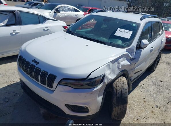 1C4PJLLBXMD112040 2021 JEEP CHEROKEE White Передня ліва чверть