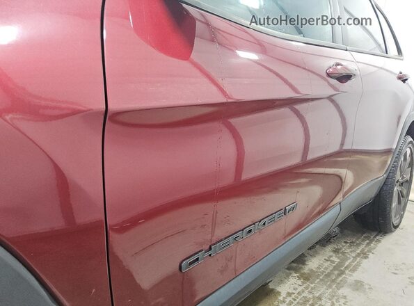 1C4PJLMX8MD180203 2021 JEEP CHEROKEE Burgundy 