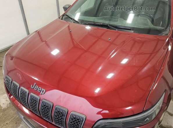 1C4PJLMX8MD180203 2021 JEEP CHEROKEE Burgundy 