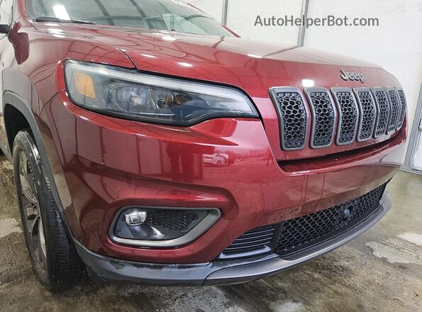 1C4PJLMX8MD180203 2021 JEEP CHEROKEE Burgundy 
