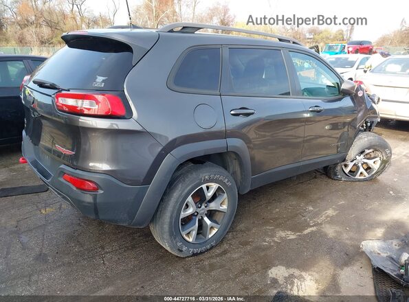 1C4PJMBB6GW188936 2016 JEEP CHEROKEE Gray Rear right