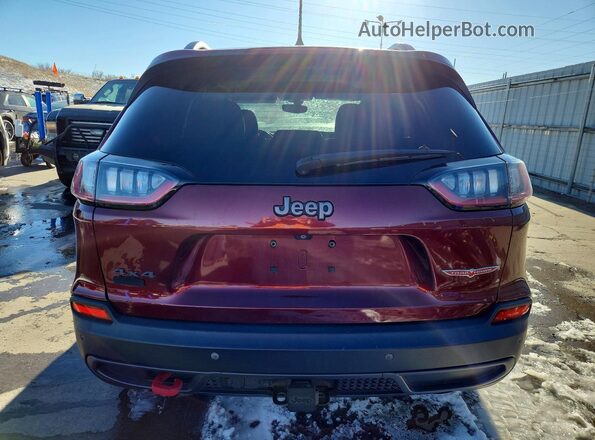 1C4PJMBN6KD310628 2019 JEEP CHEROKEE Burgundy 