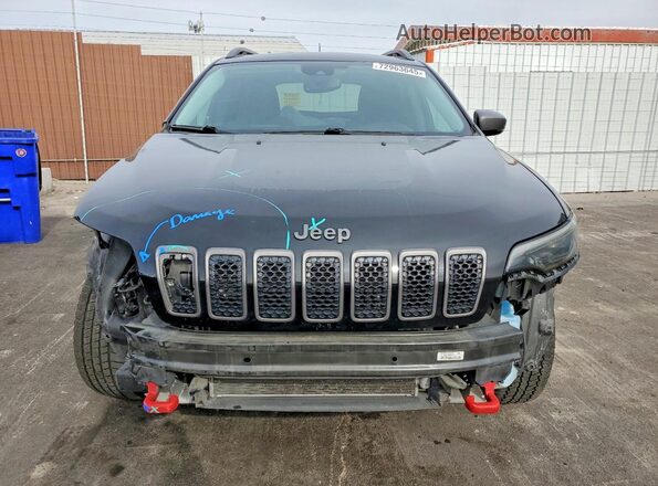 1C4PJMBX2MD129675 2021 JEEP CHEROKEE Черный Вид спереди