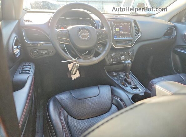 1C4PJMBX5ND550145 2022 JEEP CHEROKEE Gray Dashboard view