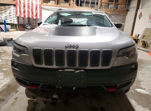 1C4PJMBX8MD171641 2021 JEEP CHEROKEE Серый Вид спереди