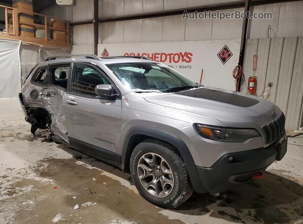 1C4PJMBX8MD171641 2021 JEEP CHEROKEE Серый Передняя правая четверть