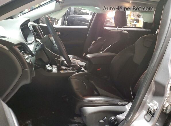 1C4PJMBX8MD171641 2021 JEEP CHEROKEE Серый Вид салона спереди