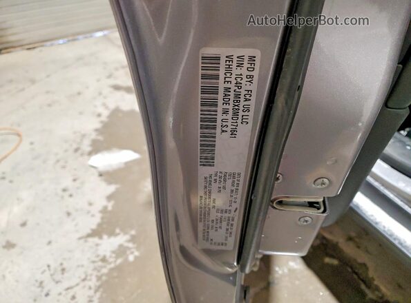 1C4PJMBX8MD171641 2021 JEEP CHEROKEE Серый Вид наклейки с VIN-кодом