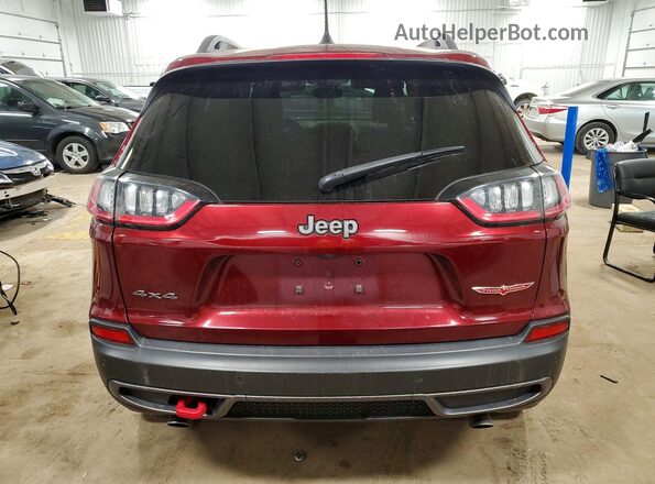 1C4PJMBX9MD176959 2021 JEEP CHEROKEE Red Widok z tyłu