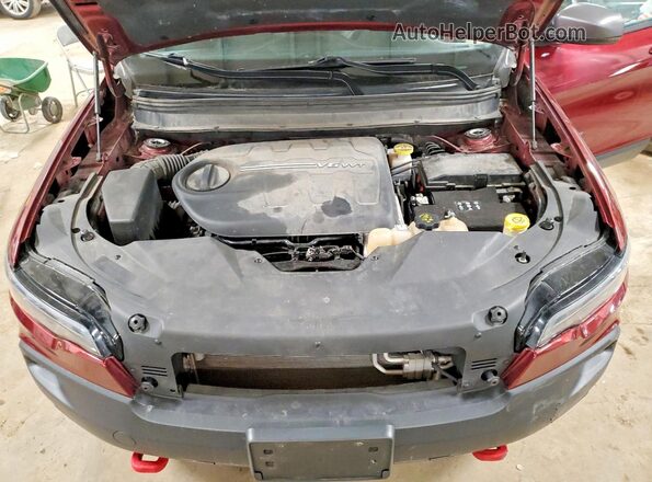 1C4PJMBX9MD176959 2021 JEEP CHEROKEE Red Widok komory silnika