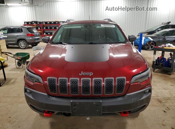 1C4PJMBX9MD176959 2021 JEEP CHEROKEE Red Widok z przodu