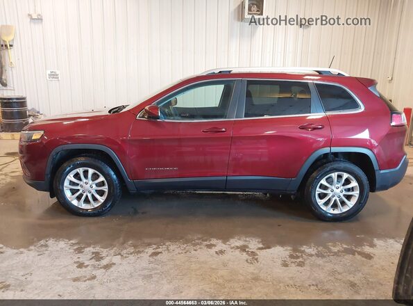 1C4PJMCB0KD449531 2019 JEEP CHEROKEE Burgundy 