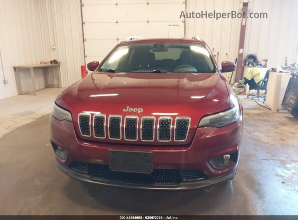 1C4PJMCB0KD449531 2019 JEEP CHEROKEE Burgundy 