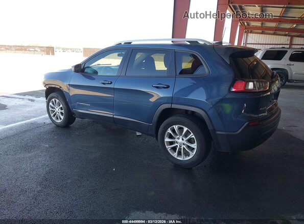 1C4PJMCB1LD644233 2020 JEEP CHEROKEE Blue Trasero izquierdo