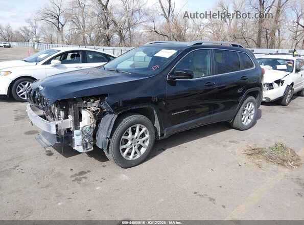 1C4PJMCB4JD515089 2018 JEEP CHEROKEE Черный Передняя левая четверть