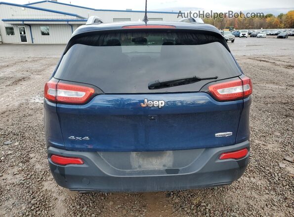 1C4PJMCB4JD554524 2018 JEEP CHEROKEE Синий Вид сзади