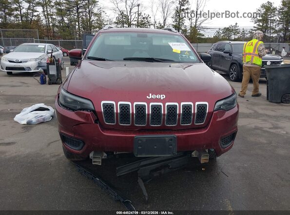1C4PJMCB5LD612336 2020 JEEP CHEROKEE Красный Вид щитка приборов
