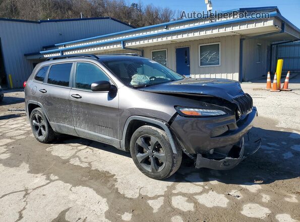1C4PJMCBXJD575605 2018 JEEP CHEROKEE Charcoal წინა მარჯვენა