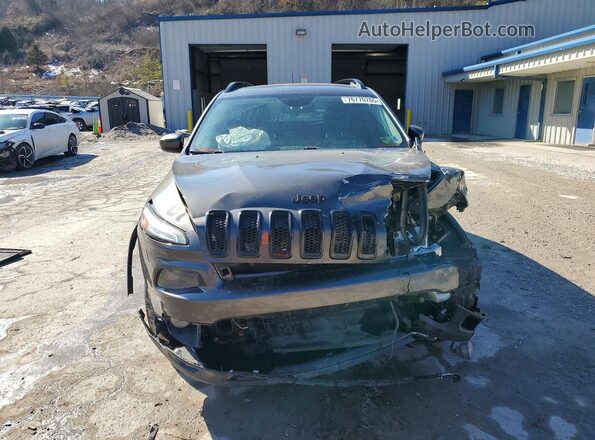 1C4PJMCBXJD575605 2018 JEEP CHEROKEE Charcoal წინა ხედი