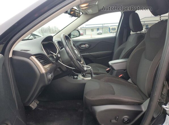 1C4PJMCS1GW191547 2016 JEEP CHEROKEE Черный Вид салона спереди