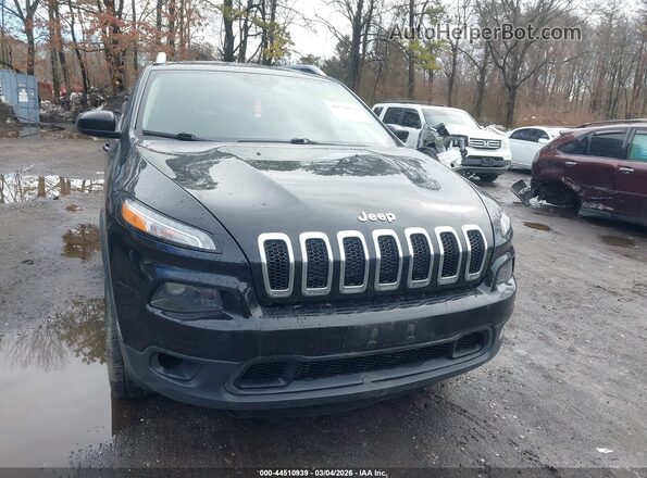1C4PJMCS2HD216162 2017 JEEP CHEROKEE Black ხელსაწყოთა პანელის ხედი