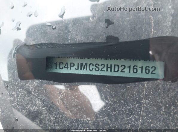 1C4PJMCS2HD216162 2017 JEEP CHEROKEE Black 