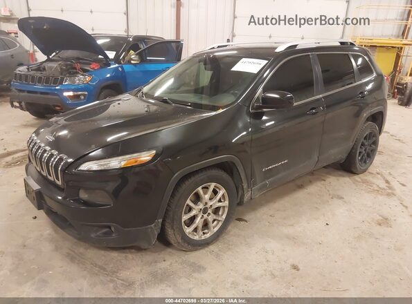 1C4PJMCS4GW284496 2016 JEEP CHEROKEE Black Front left