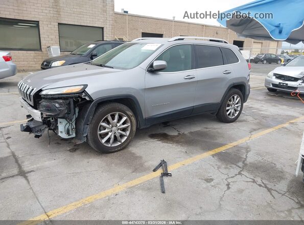 1C4PJMDB2JD567657 2018 JEEP CHEROKEE Gray Przód lewy