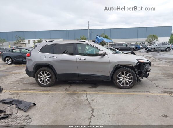 1C4PJMDB2JD567657 2018 JEEP CHEROKEE Gray Widok wnętrza 360 stopni