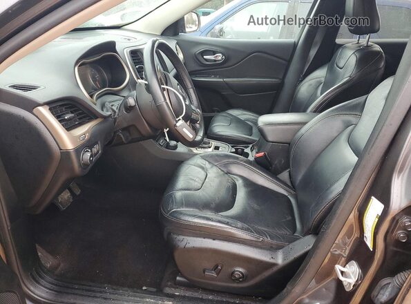 1C4PJMDB4GW279023 2016 JEEP CHEROKEE Угольный Вид салона спереди