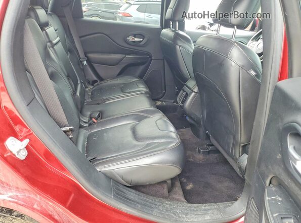 1C4PJMDB7GW314993 2016 JEEP CHEROKEE Red უკანა სალონის ხედი