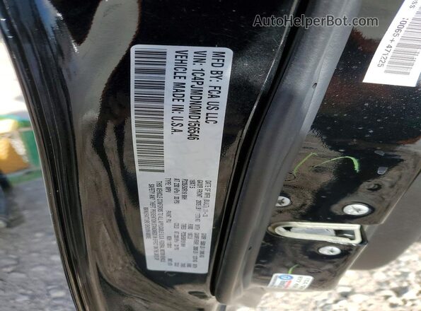 1C4PJMDN0MD156546 2021 JEEP CHEROKEE Black Вид наклейки з VIN-кодом