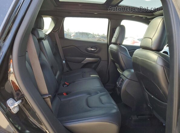 1C4PJMDN0MD156546 2021 JEEP CHEROKEE Black Вид задньої частини салону