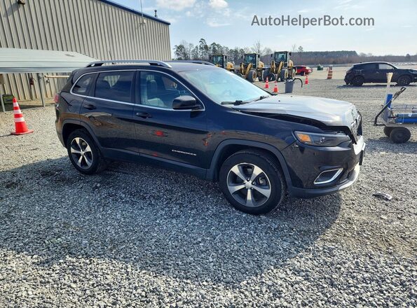 1C4PJMDN3KD133825 2019 JEEP CHEROKEE Черный Передняя правая четверть