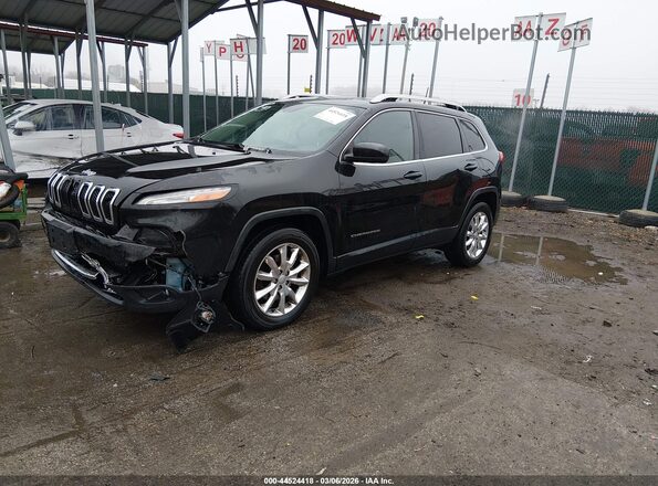 1C4PJMDS7HW658258 2017 JEEP CHEROKEE Black 