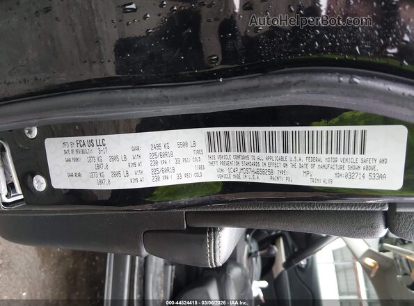1C4PJMDS7HW658258 2017 JEEP CHEROKEE Black 