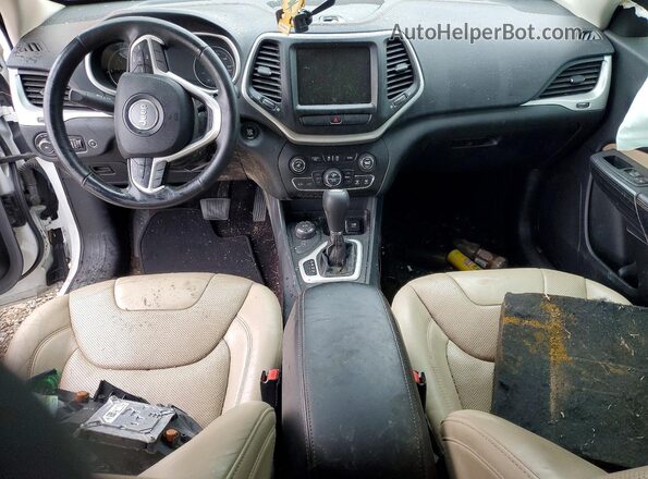 1C4PJMDS8GW205247 2016 JEEP CHEROKEE White Dashboard view