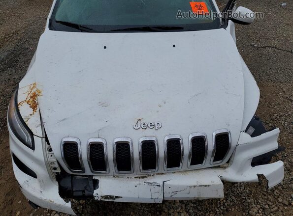 1C4PJMDS8GW205247 2016 JEEP CHEROKEE White Engine compartment view