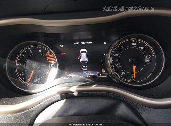 1C4PJMDX0JD515181 2018 JEEP CHEROKEE Черный Вид задних сидений